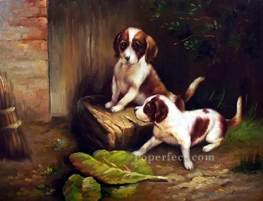 dw024cD doggies Oil Paintings
